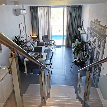 Duplex Maisonette With Heated P-Pool And Jacuzzi St. Julian's Exteriör bild