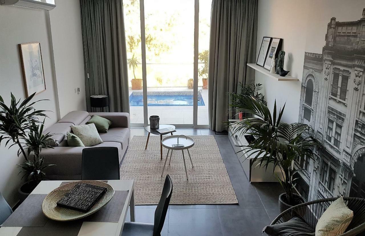 Duplex Maisonette With Heated P-Pool And Jacuzzi St. Julian's Exteriör bild